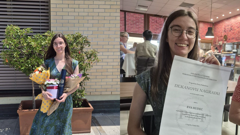 Congratulations to Eva on Receiving the Dean’s Award!