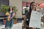 Congratulations to Eva on Receiving the Dean’s Award!